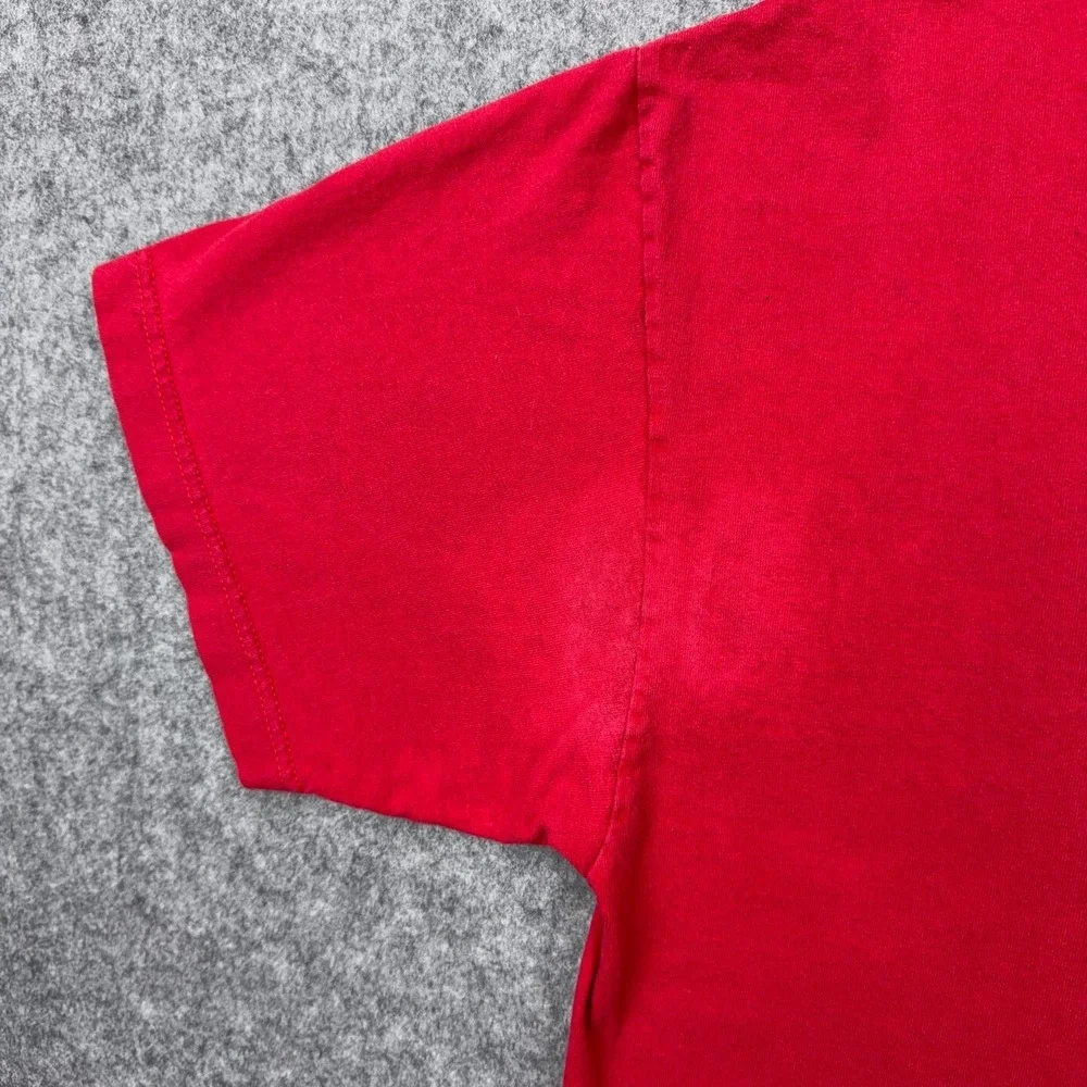 VTG Nike‎ Shirt Mens XL Red Sportswear Logo Crew Neck Gray Tag Tee 90s Y2K